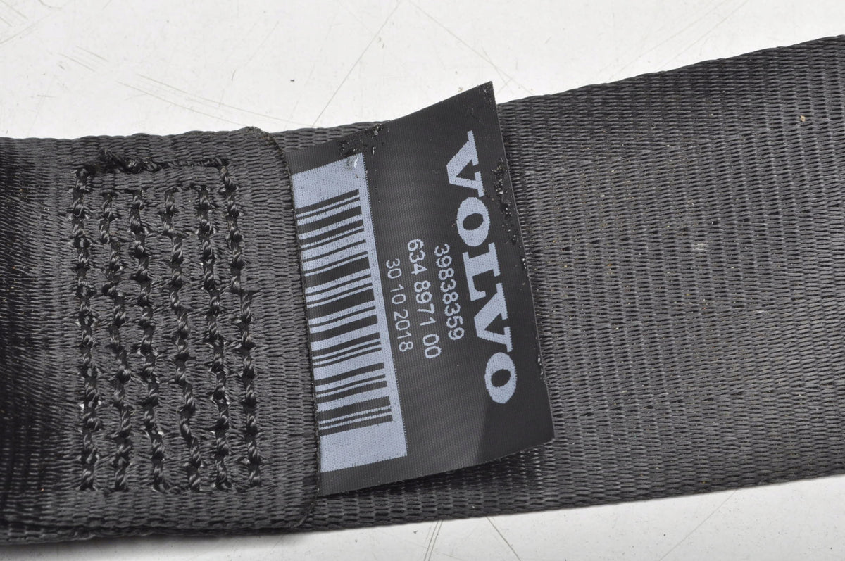 VOLVO XC60 II SEAT BELT RIGHT REAR 2 ROW 39838359