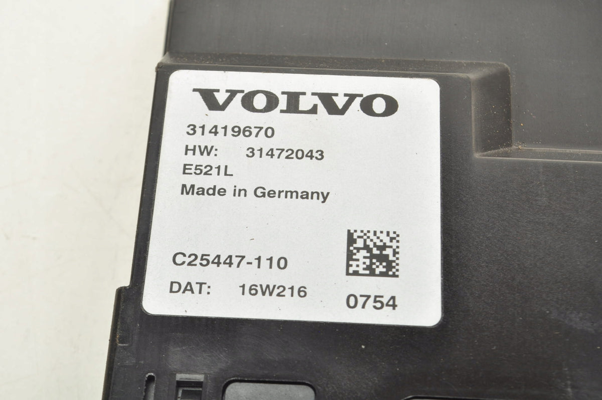 VOLVO XC60 II XC90 II FLAP DRIVER MODULE 31419670