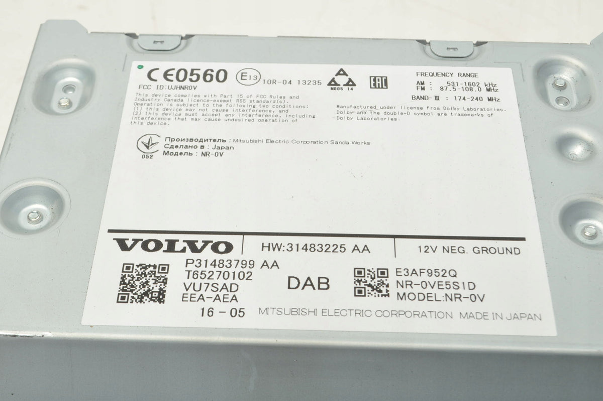 VOLVO XC60 XC90 II RADIO NAVIGATION 31483799