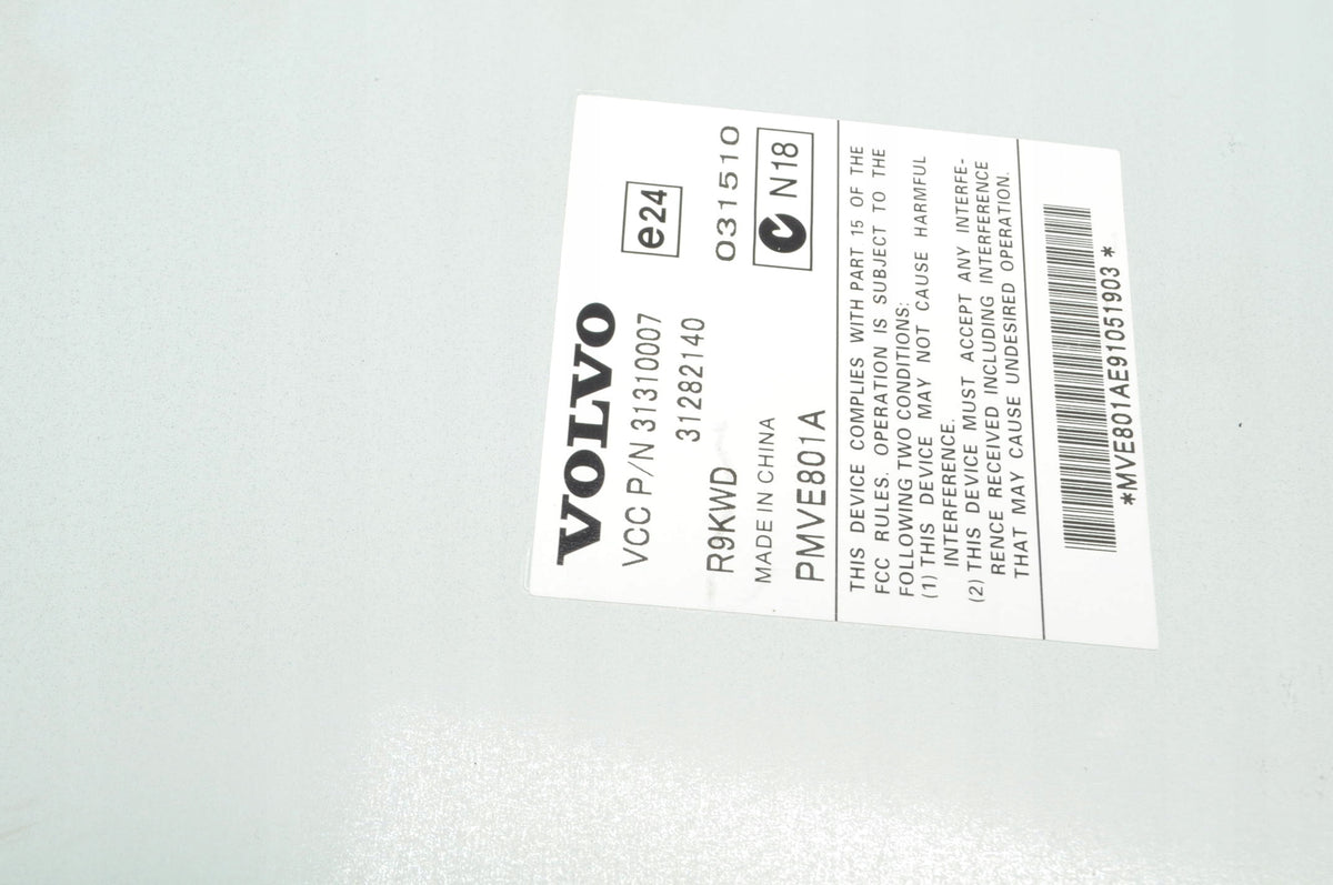 VOLVO XC60 XC90 RADIO AMPLIFIER 31310007