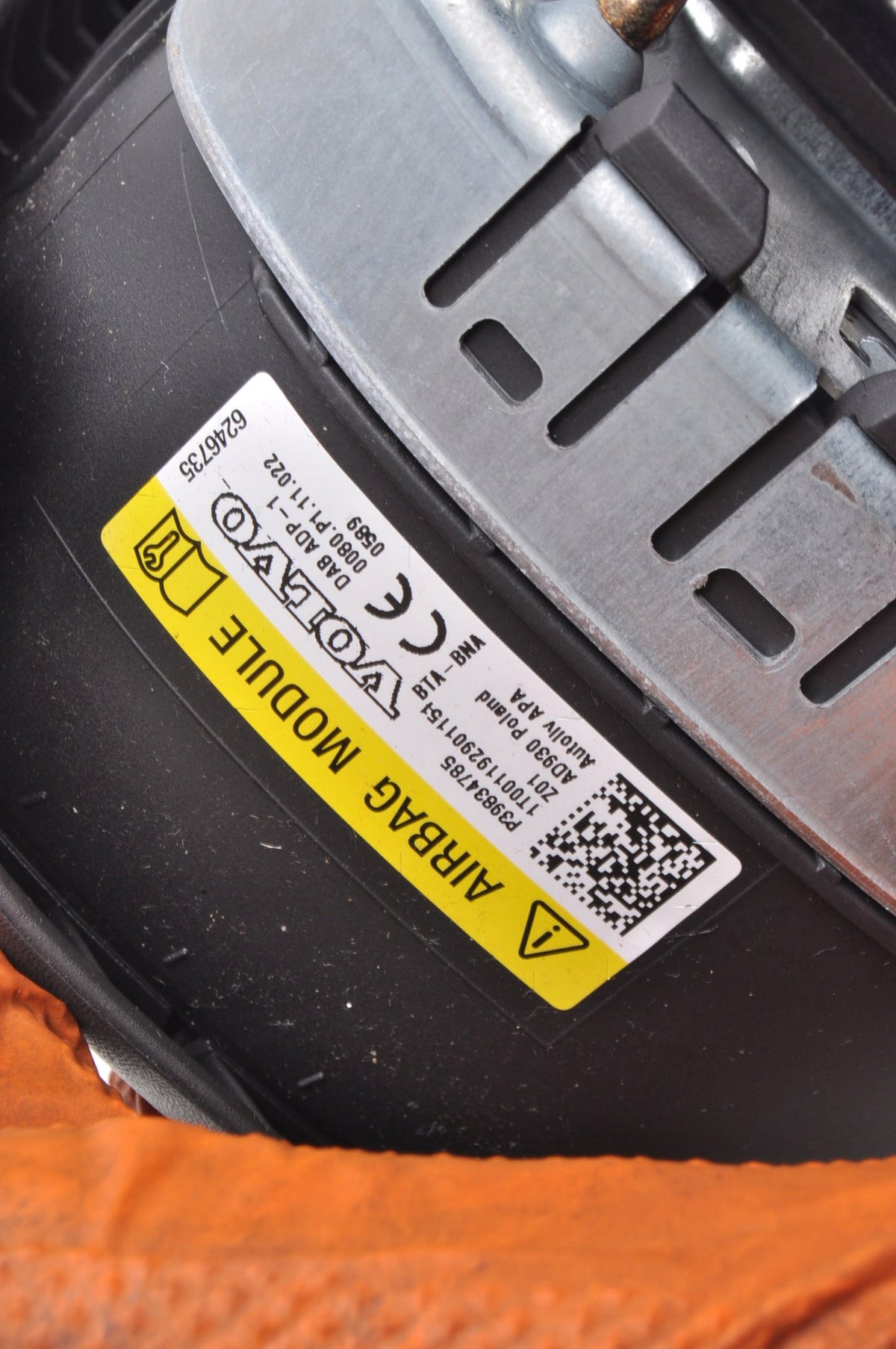 VOLVO XC60 XC90 S60 V60 XC60 V90 S90 AIRBAG DRIVER CUSHION 39834785