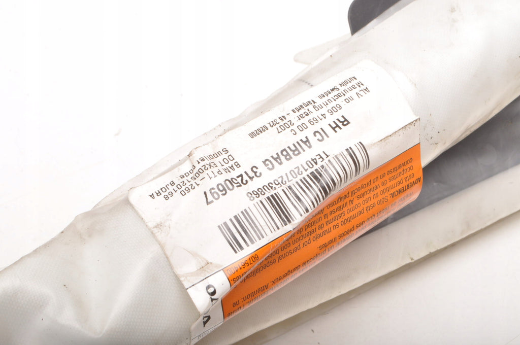 VOLVO XC70 II V70 III CURTAIN AIRBAG RIGHT 31250697