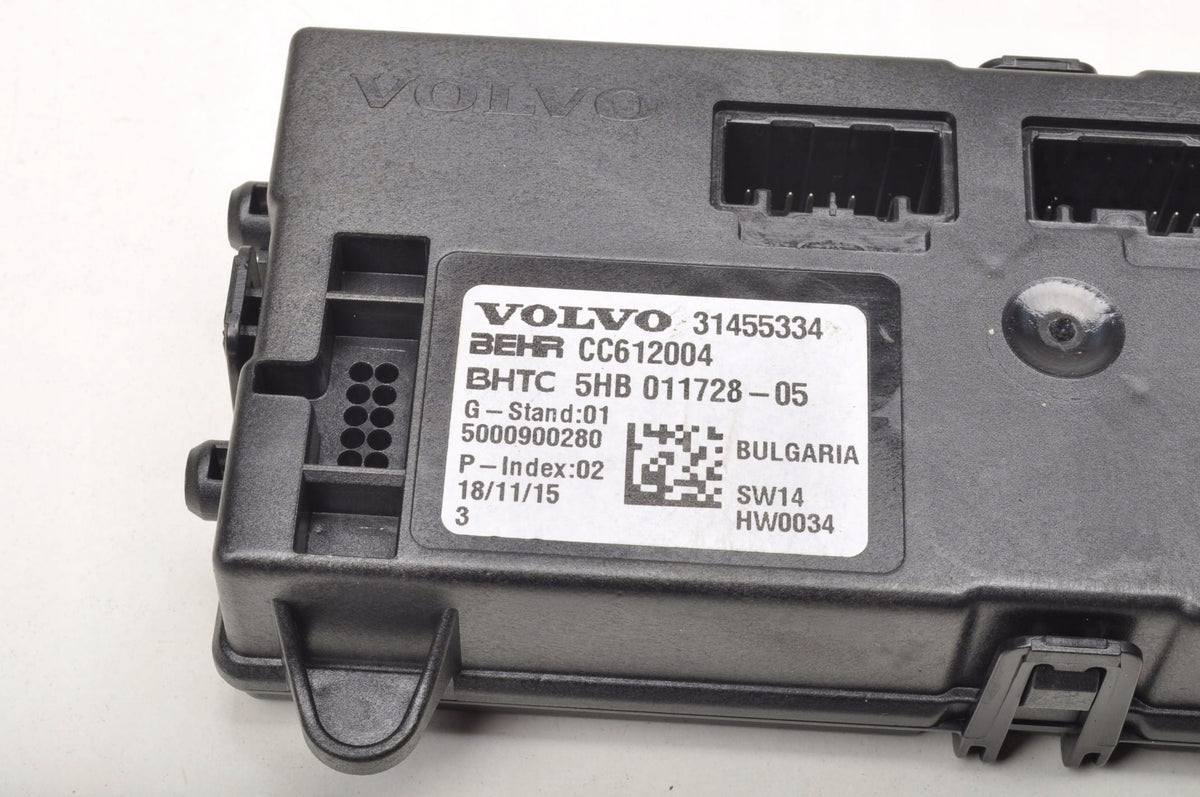 VOLVO XC90 II AIR CONDITIONING CONTROLLER 31455334