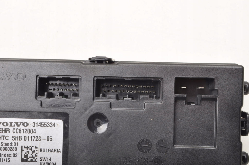 VOLVO XC90 II AIR CONDITIONING CONTROLLER 31455334