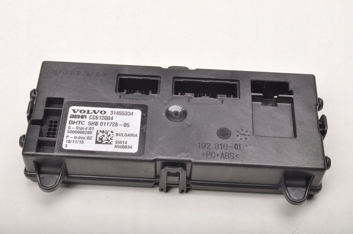 VOLVO XC90 II AIR CONDITIONING CONTROLLER 31455334
