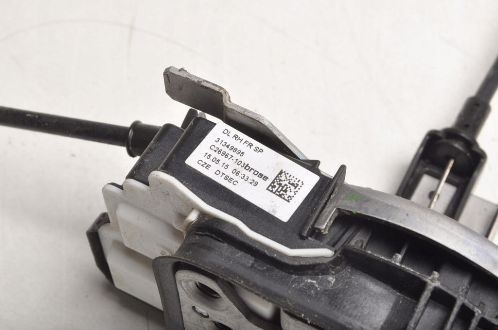 VOLVO XC90 II DOOR LOCK RIGHT FRONT 6 PIN 31349895