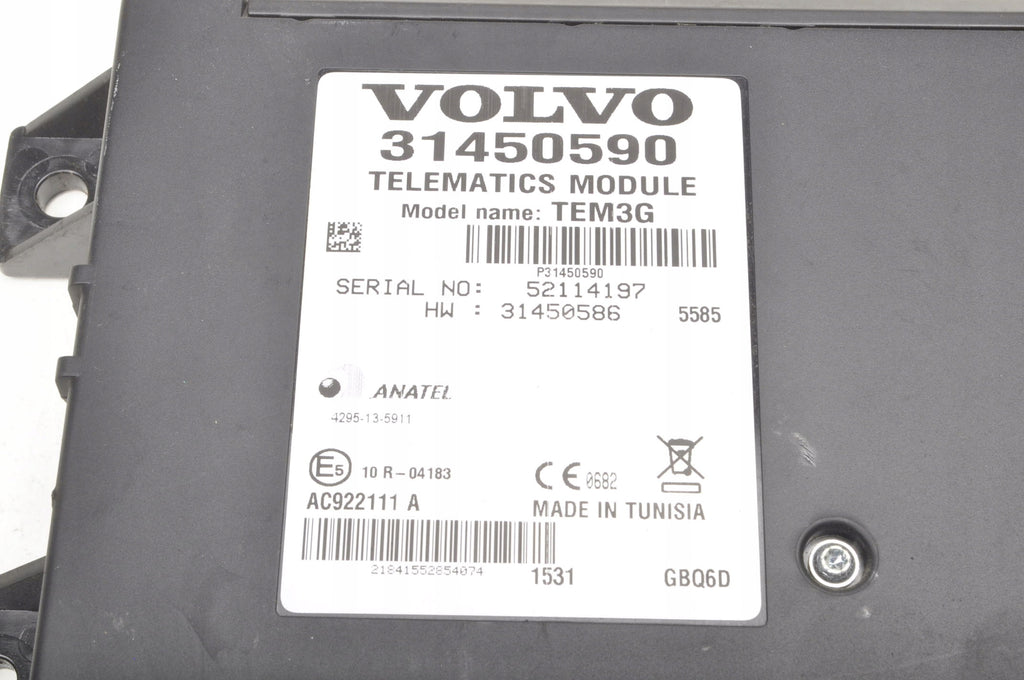 VOLVO XC90 II MODULE DRIVER 31450590 TEM 3G