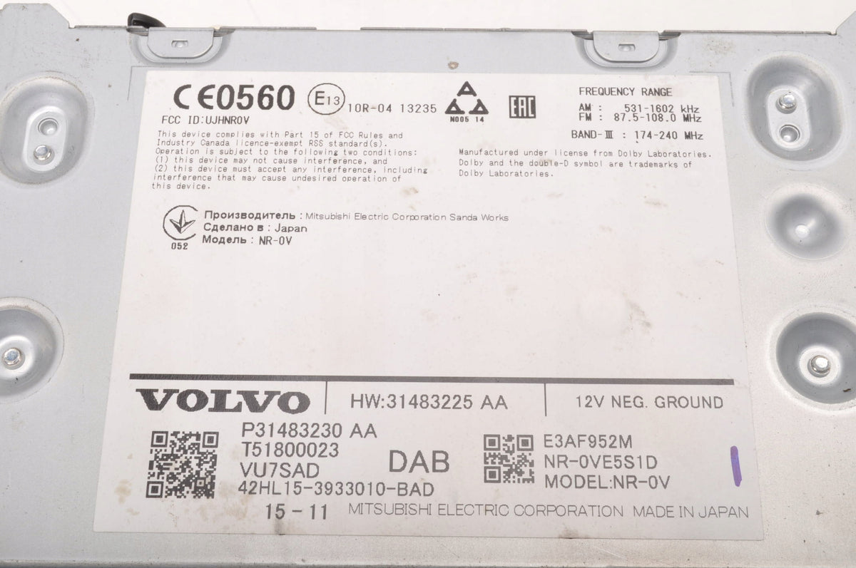 VOLVO XC90 II RADIO 31483225 31483230