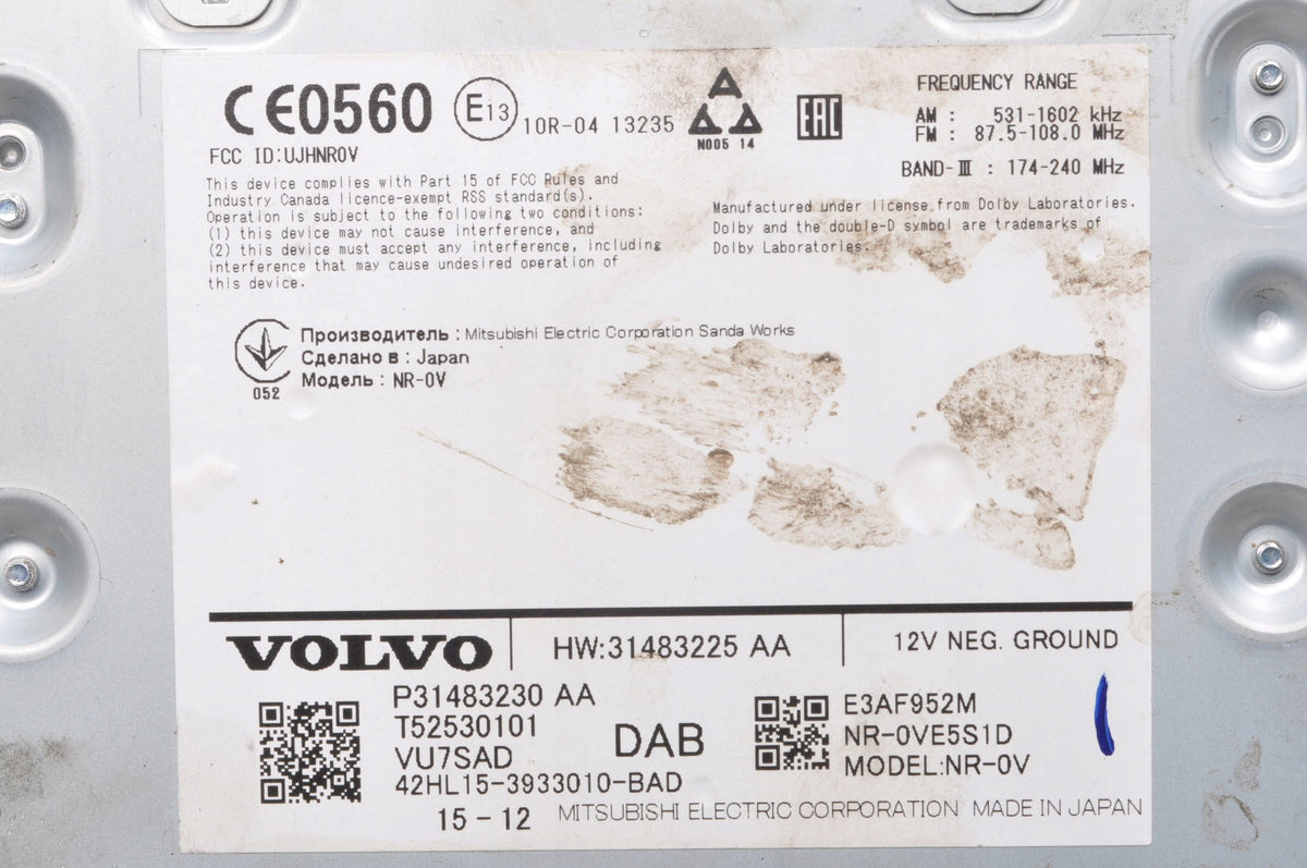 VOLVO XC90 II RADIO 31483230