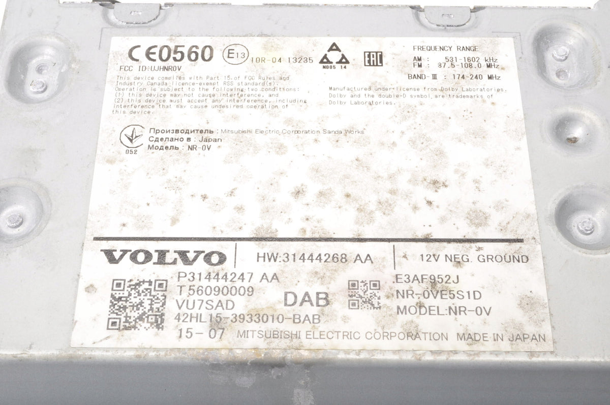 VOLVO XC90 II RADIO NAVIGATION 31444268