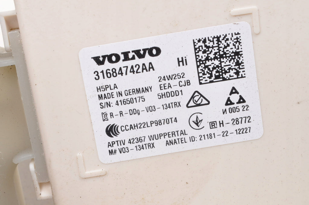 VOLVO XC90 II S60 V60 II XC40 COMFORT MODULE RELAY 31684742
