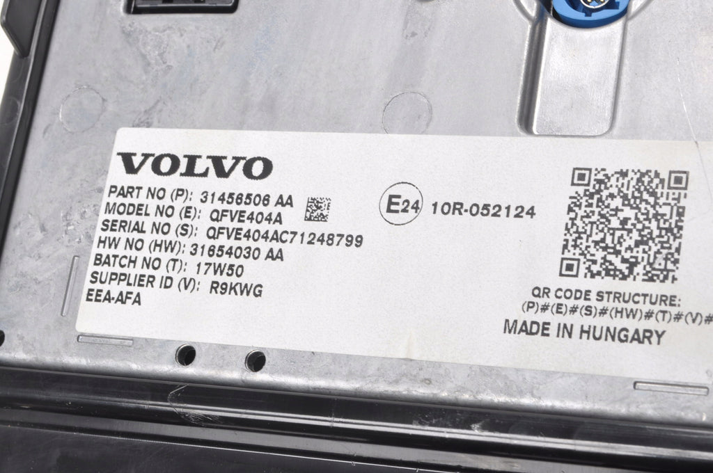 VOLVO XC90 II XC60 II SCREEN DISPLAY 31456506
