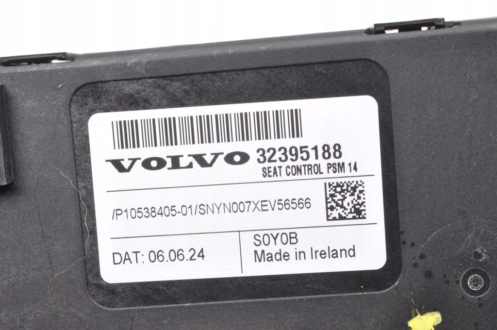 VOLVO XC90 II XC60 II SEAT CONTROL UNIT 32395188