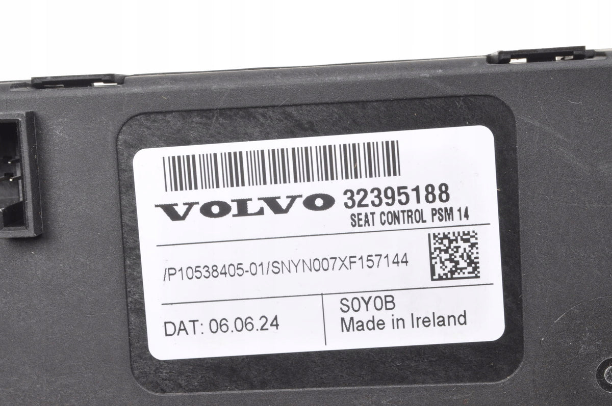 VOLVO XC90 II XC60 S60 S90 V60 V90 SEAT CONTROL MODULE 32395188