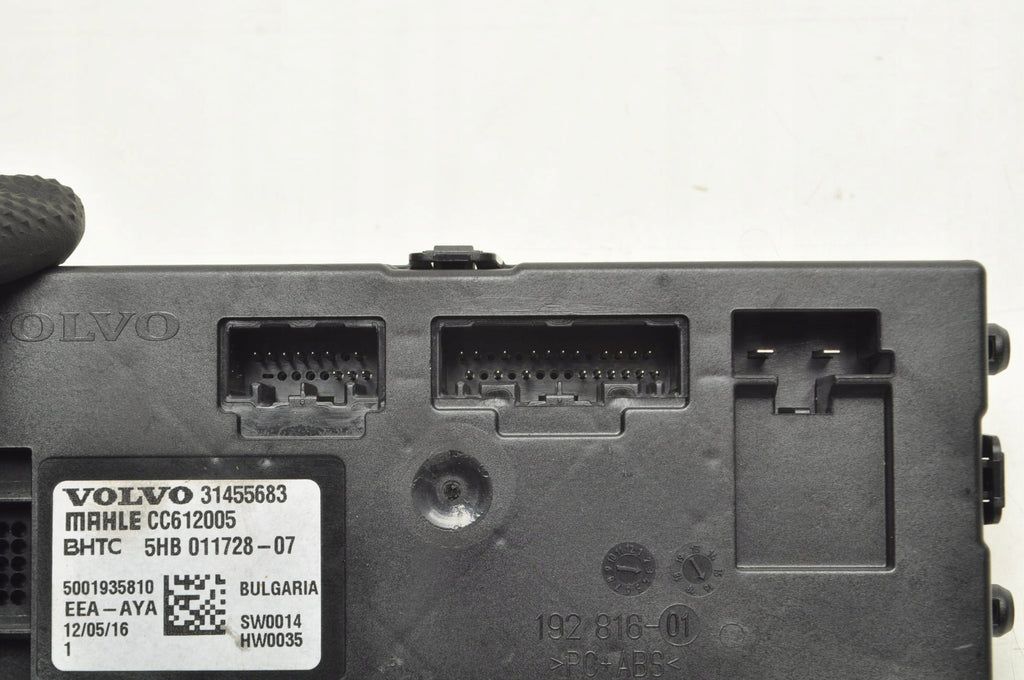 VOLVO XC90 II XC60 S90 V90 AIR CONDITIONING CONTROLLER 31455683