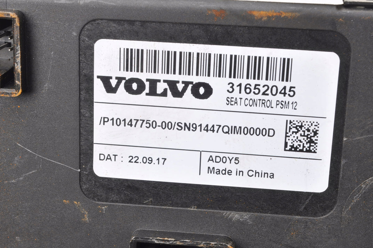 VOLVO XC90 II XC60 V90 S90 S60 V60 SEAT CONTROL MODULE 31652045