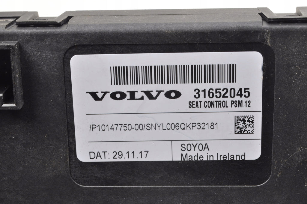 VOLVO XC90 II XC60 V90 S90 S60 V60 SEAT CONTROL MODULE 31652045