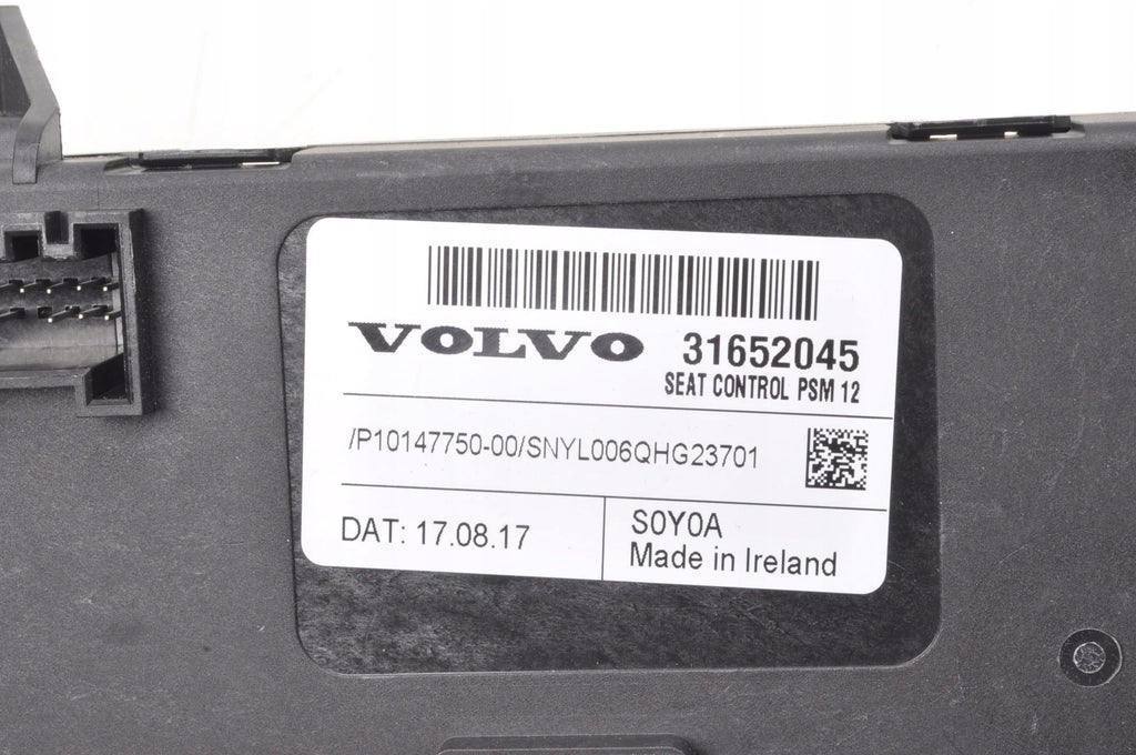 VOLVO XC90 II XC60 V90 S90 S60 V60 SEAT CONTROL MODULE 31652045