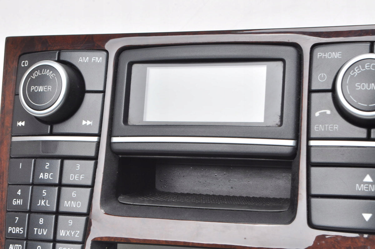 VOLVO XC90 RADIO PANEL RADIO 30752420 WOOD