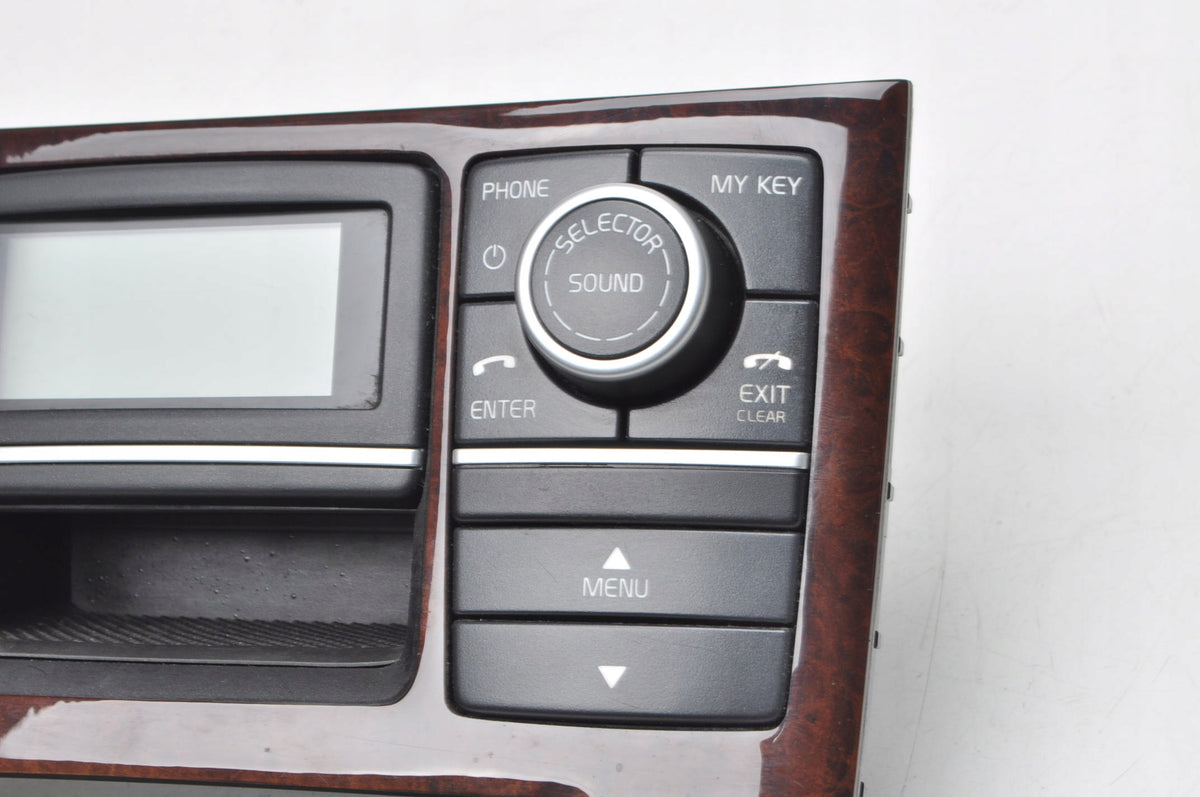 VOLVO XC90 RADIO PANEL RADIO 30752420 WOOD
