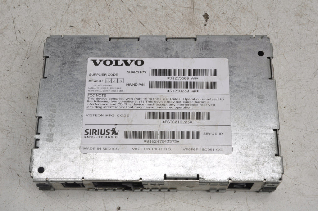 VOLVO XC90 RADIO TUNER 31210230