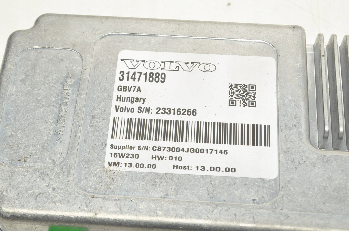 VOLVO XC90 XC60 S60 S90 V90 CAMERA DRIVER MODULE 31471889