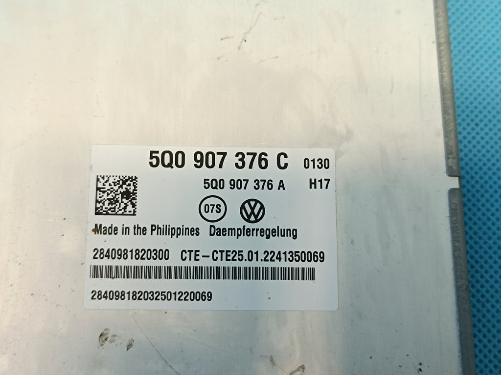 VW ARTEON 1.4TSI eHybrid 115KW 2022R SUSPENSION CONTROLLER MODULE 5Q0907376C
