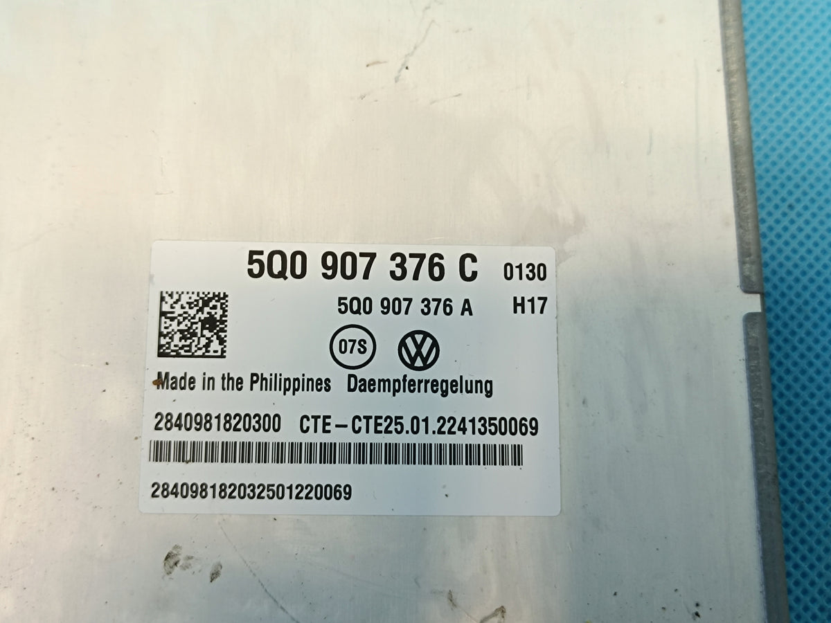 VW ARTEON 1.4TSI eHybrid 115KW 2022R SUSPENSION CONTROLLER MODULE 5Q0907376C