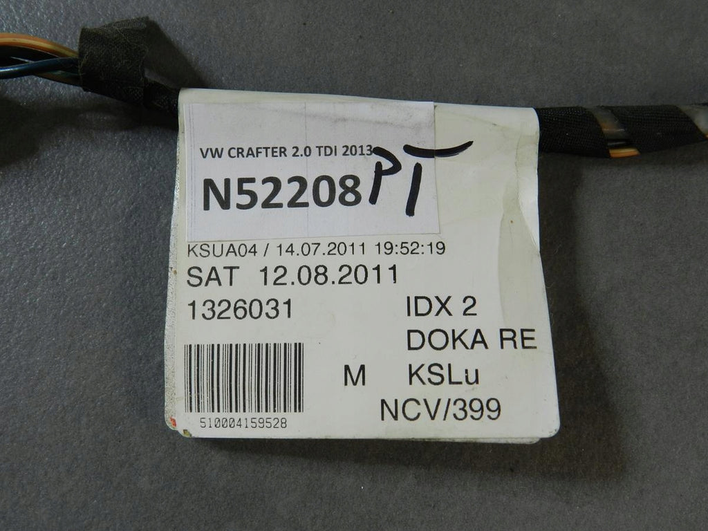 VW CRAFTER DOOR HARNESS RIGHT REAR A9060005999