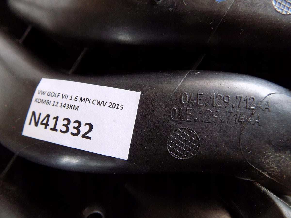 VW GOLF VII 1.6 MPI SUCTION MANIFOLD 04E129712A