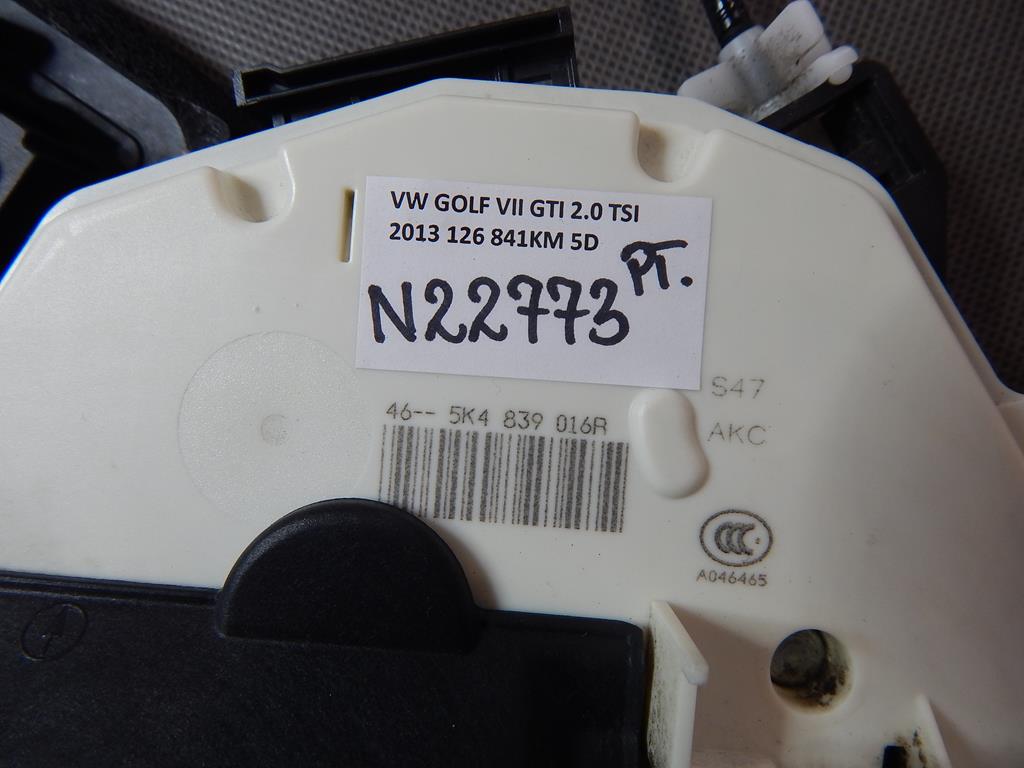 VW GOLF VII 7 DOOR LOCK RIGHT REAR 5K4839016A