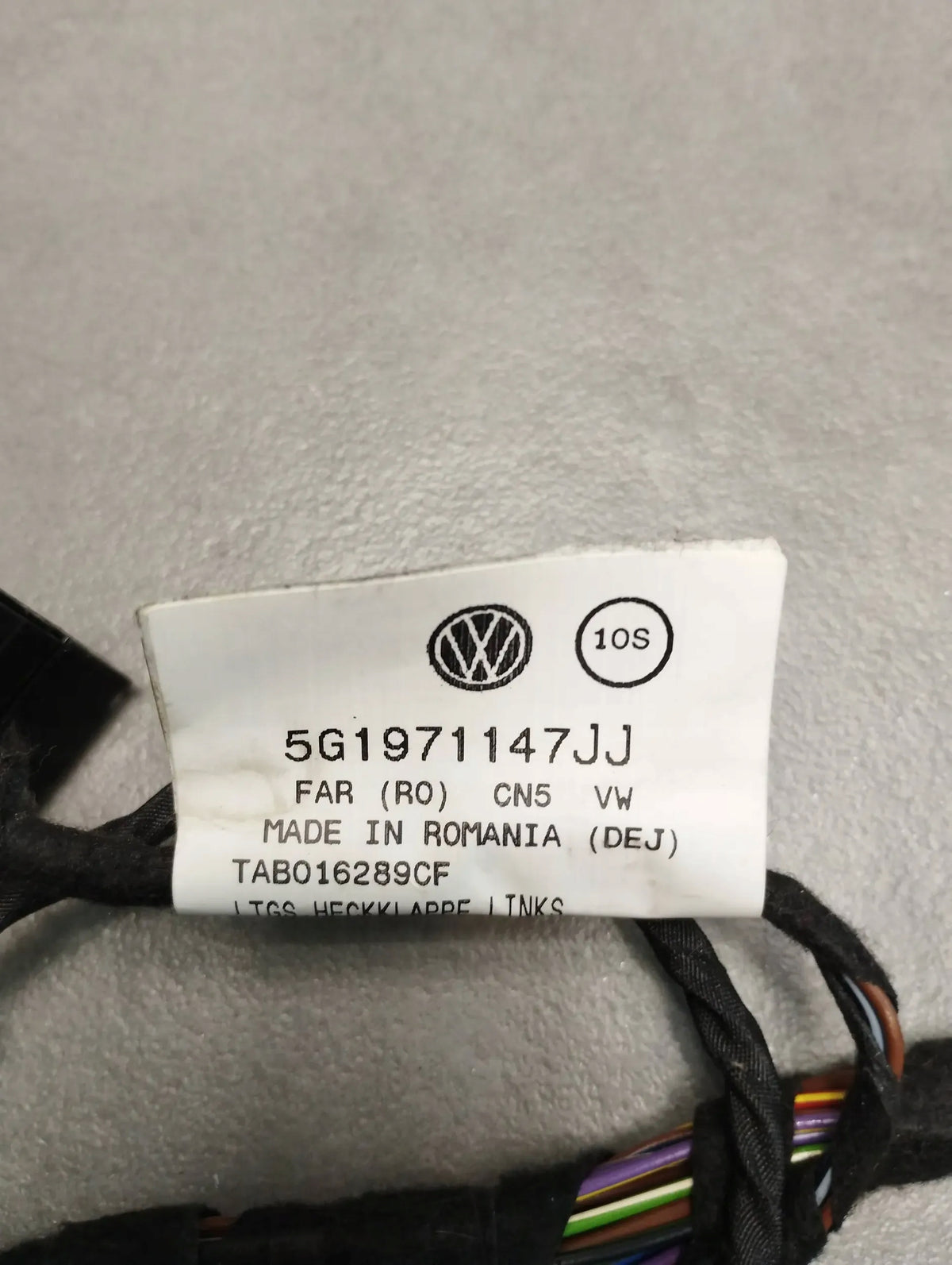 VW Golf VII BEAM FLAPS REAR 5G1971147JJ