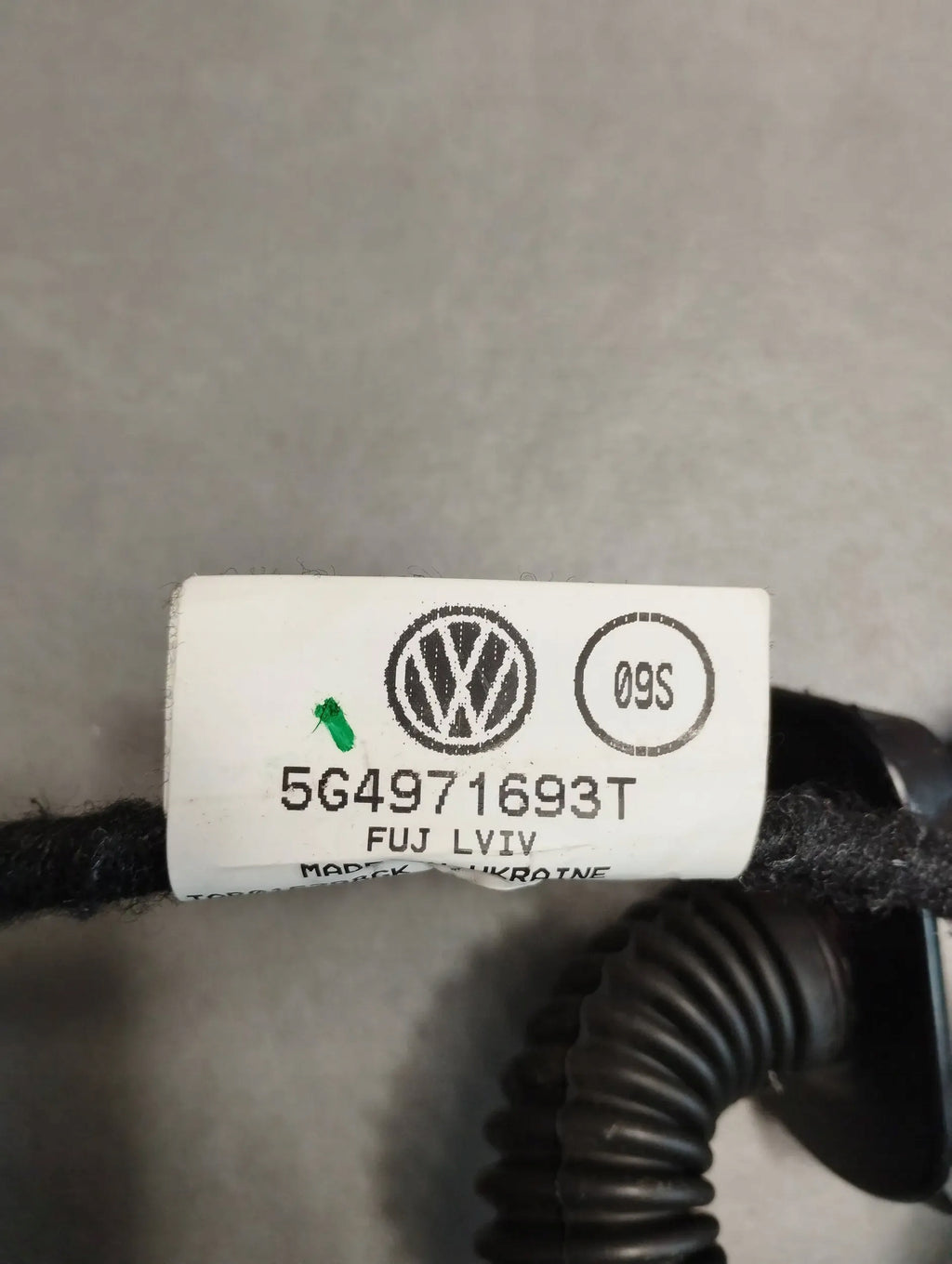VW Golf VII DOOR HARNESS LEFT REAR 5G4971693T