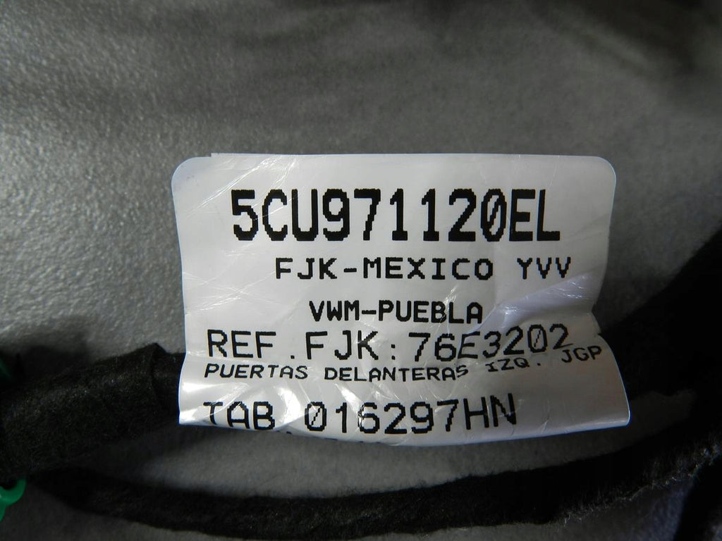 VW JETTA 5C BEAM LEFT FRONT 5CU971120EL