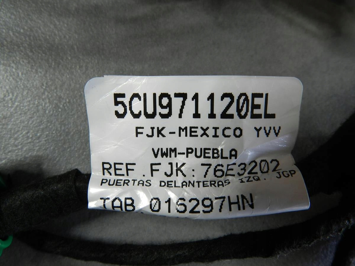 VW JETTA 5C BEAM LEFT FRONT 5CU971120EL