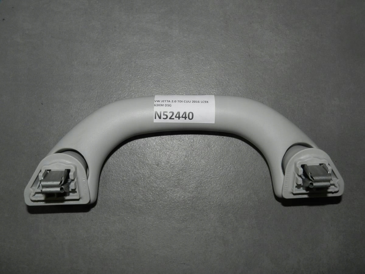 VW JETTA 5C HEADLINER HANDLE FRONT 5C6857607B