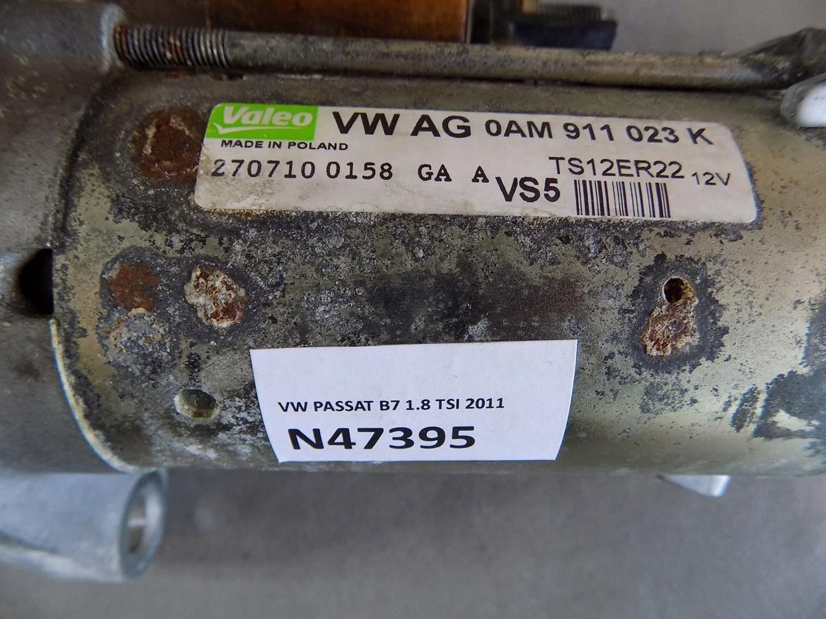 VW PASSAT B7 STARTER 0AM911023K