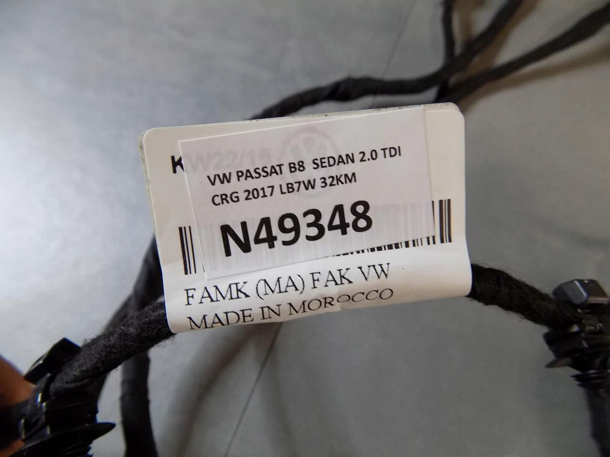 VW PASSAT B8 FLAP HARNESS REAR 3G5971147CT