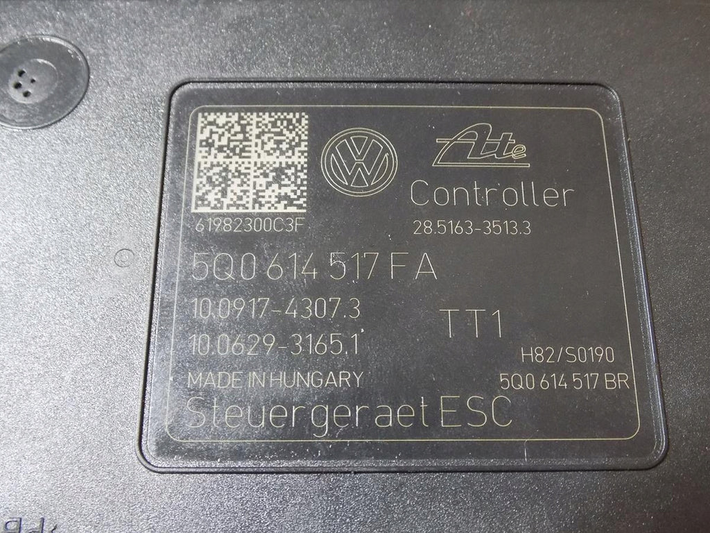 VW PASSAT B8 PUMP ABS 5Q0614517FA