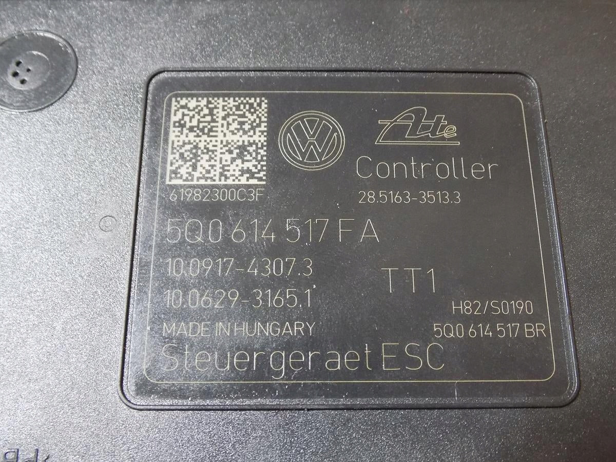 VW PASSAT B8 PUMP ABS 5Q0614517FA
