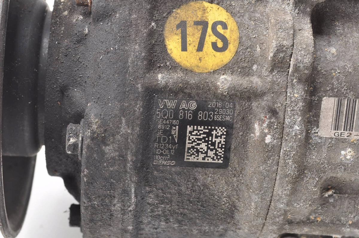 VW PASSAT B8 SEAT LEON III 1.6 TDI 110KM AIR CONDITIONING COMPRESSOR 5Q0816803
