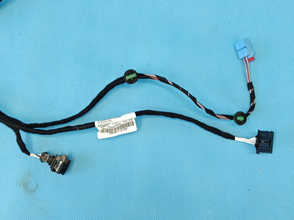 VW PASSAT B8 VARIANT 1.5 TSI 2024 R DOOR HARNESS RIGHT FRONT 3G1971121DK