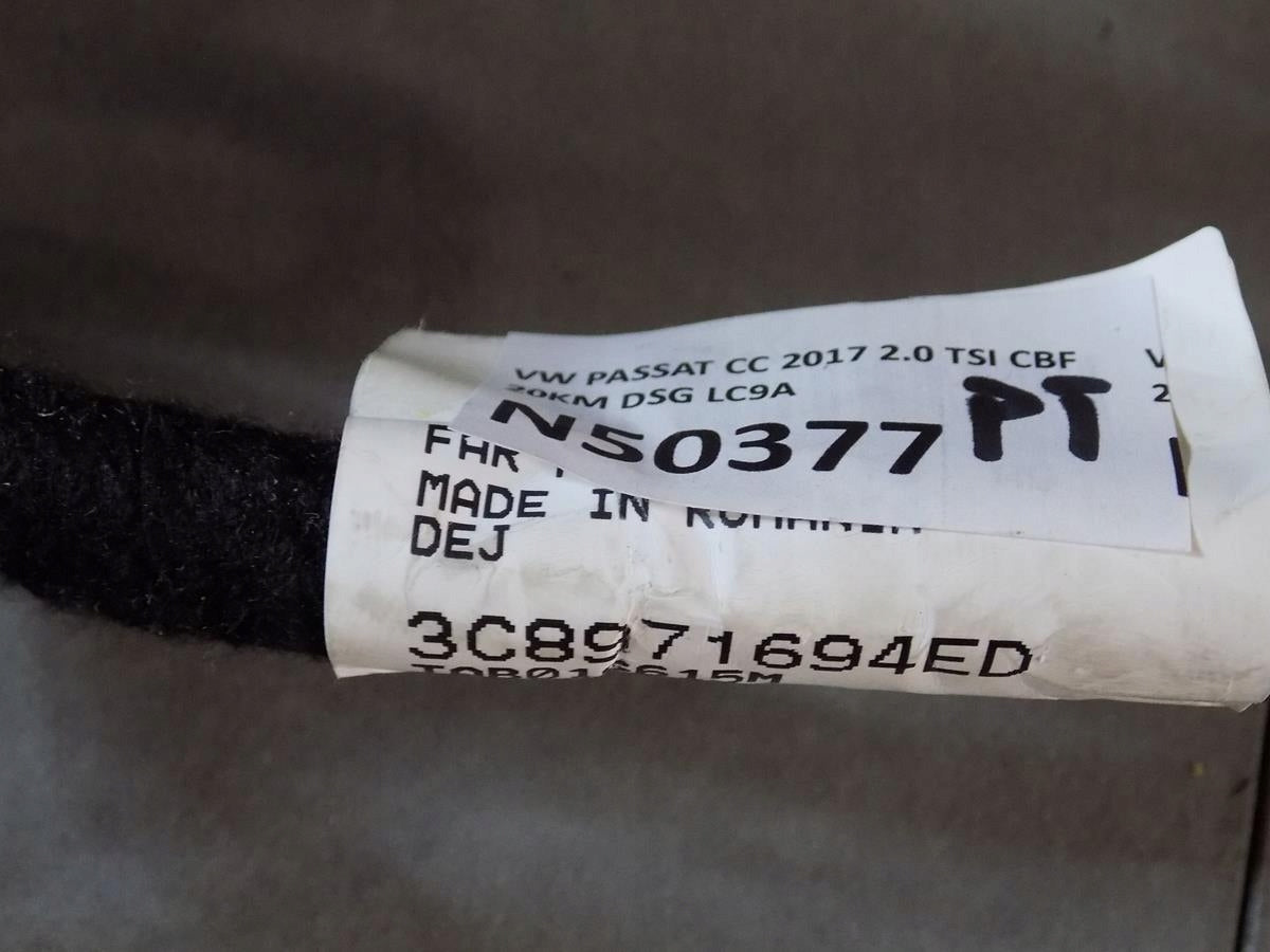 VW PASSAT CC DOOR HARNESS RIGHT REAR 3C8971694ED