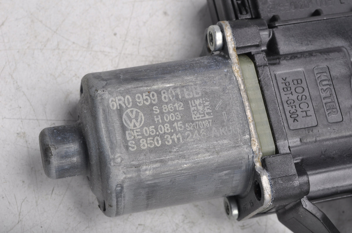 VW POLO V WINDSHIELD MOTOR LEFT FRONT 6R0959801BB