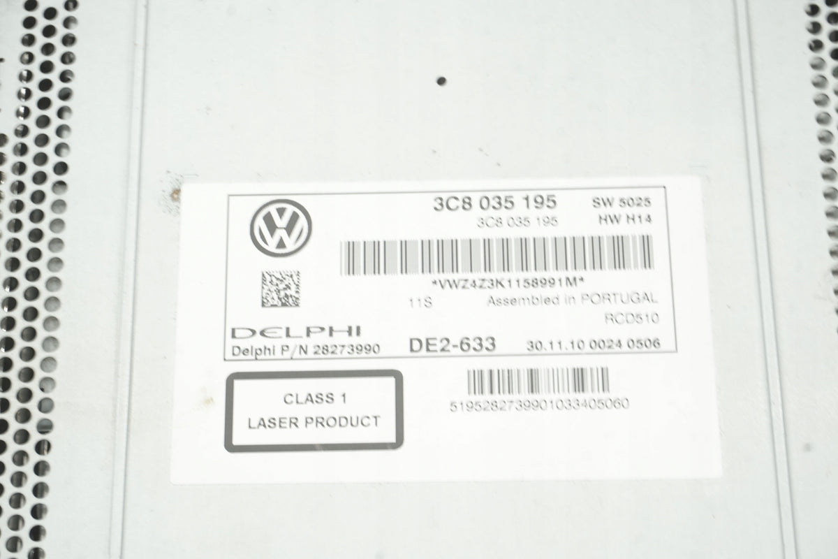 VW TIGUAN 5N RADIO CD NAVIGATION 3C8035195