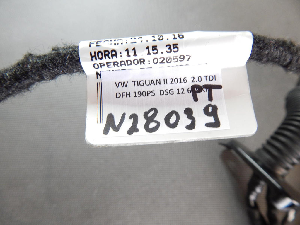 VW TIGUAN II DOOR HARNESS RIGHT REAR 5NL971694C