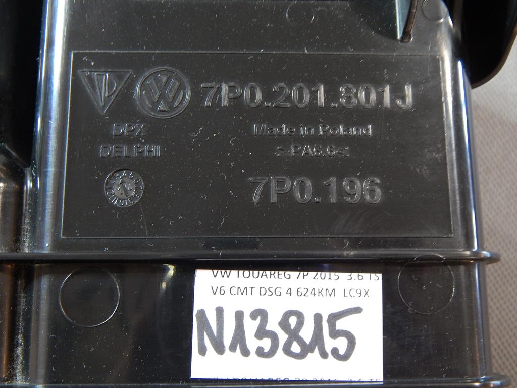 VW TOUAREG 7P 3.6 TSI CARBON FILTER 7P0201801J