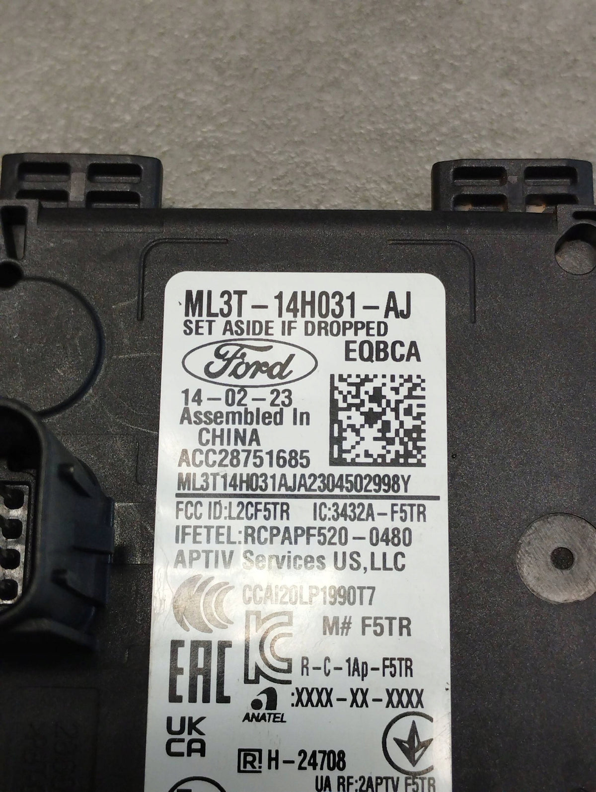 Volkswagen Amarok II 2023 DEAD SPOT SENSOR ML3T14H031AJ