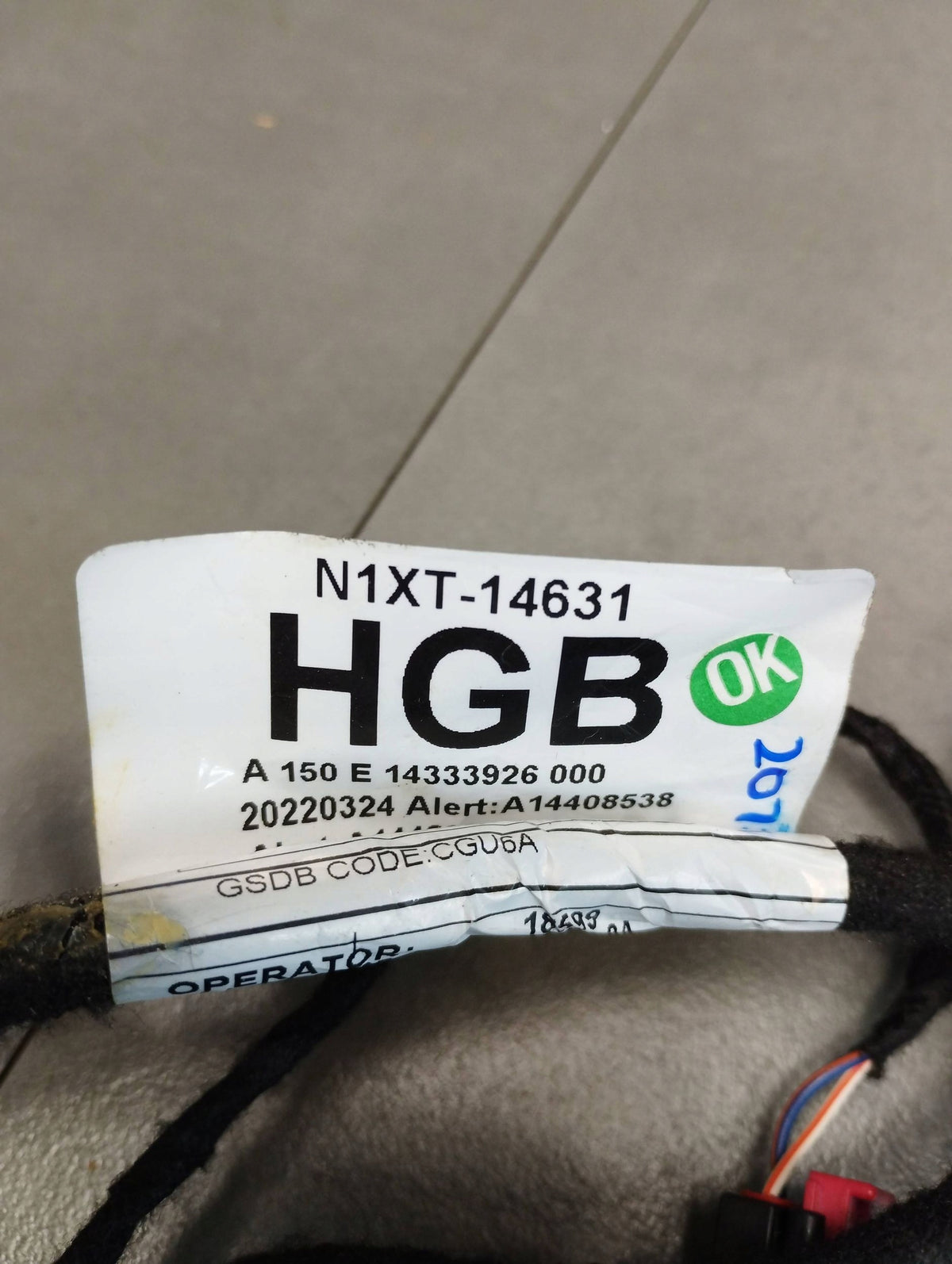 Volkswagen Amarok II 2023 DOOR HARNESS LEFT FRONT N1XT14631