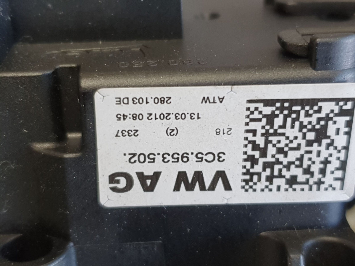 Volkswagen PASSAT CC Combined Switch 3C5953501BF 3C5953502